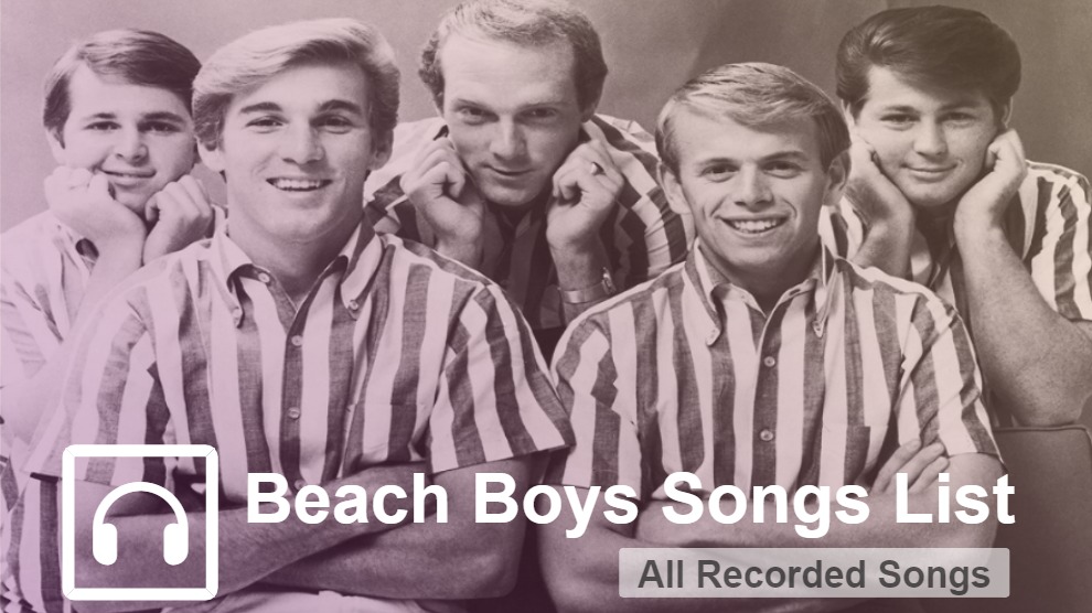 Beach Boys Songs List
