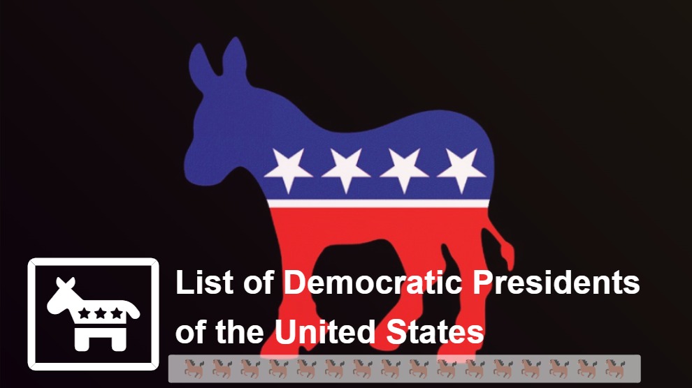 US Democratic Presidents List