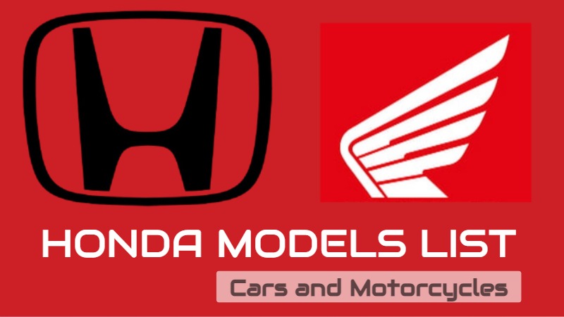 Honda Models List