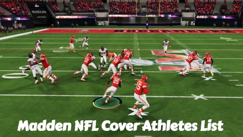 Madden NFL Cover Athletes List