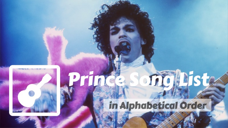 Prince Song List
