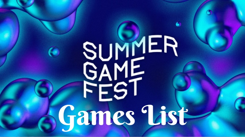 Summer Game Fest Games List