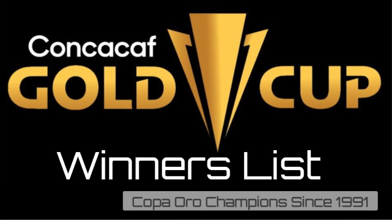 Concacaf Gold Cup Winners List