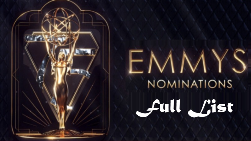 Emmy Nominations List