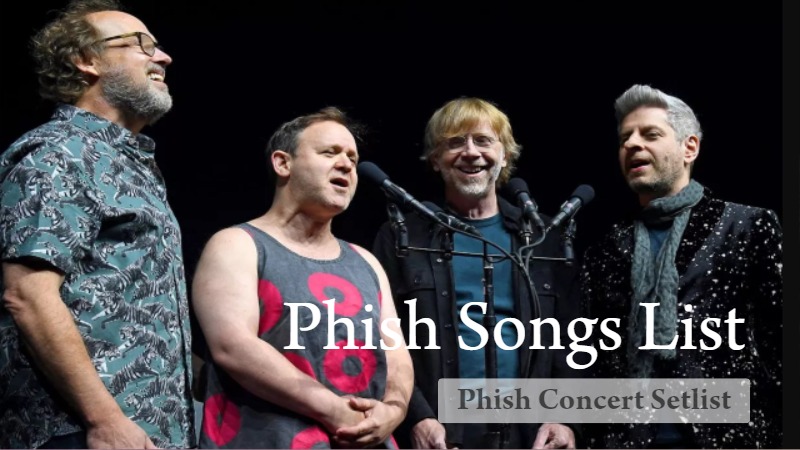 Phish Songs List
