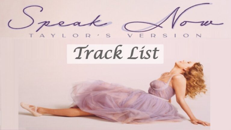 Taylor Swift Drops Speak Now Taylors Version Tracklist Featuring ...
