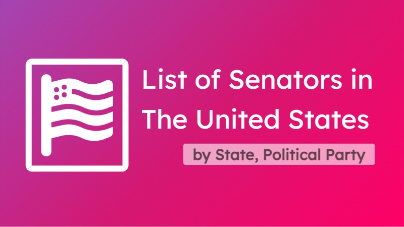US Senators List