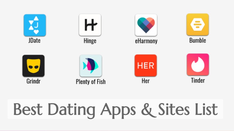Dating Apps Sites List