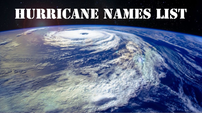 Hurricane Names List