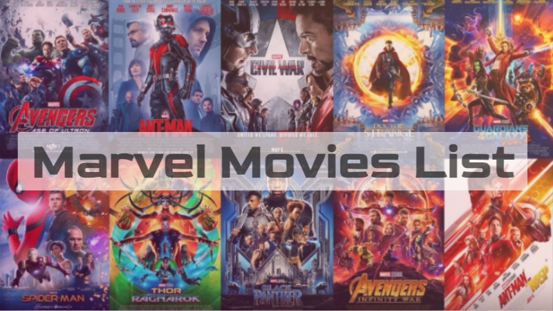 Marvel Movies List
